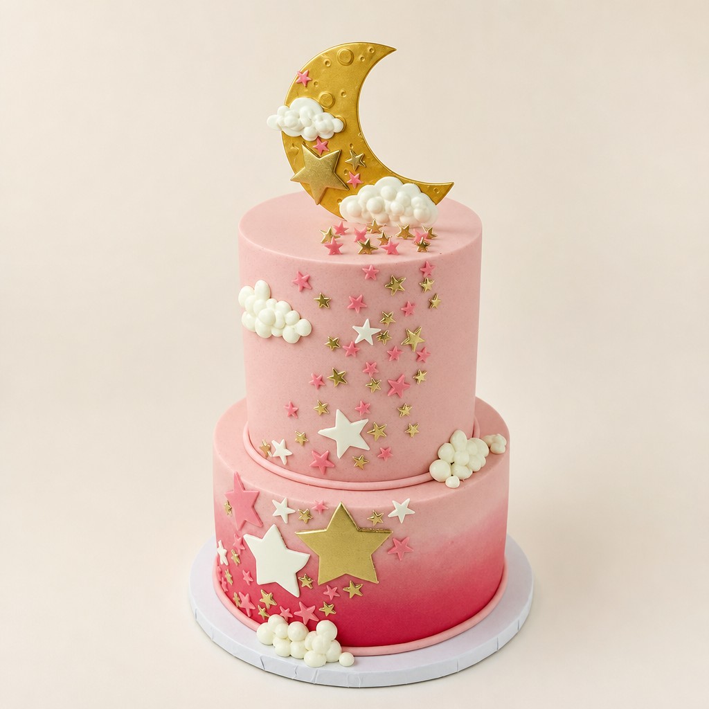 Baby shower cake by Sweet Escape Cake Company, Indianapolis