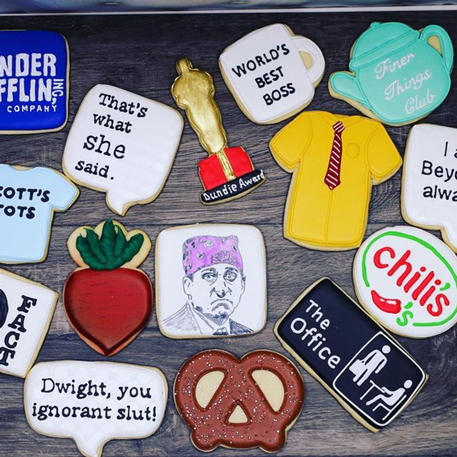 Decorated cookies by Sweet Escape Cake Company, Indianapolis