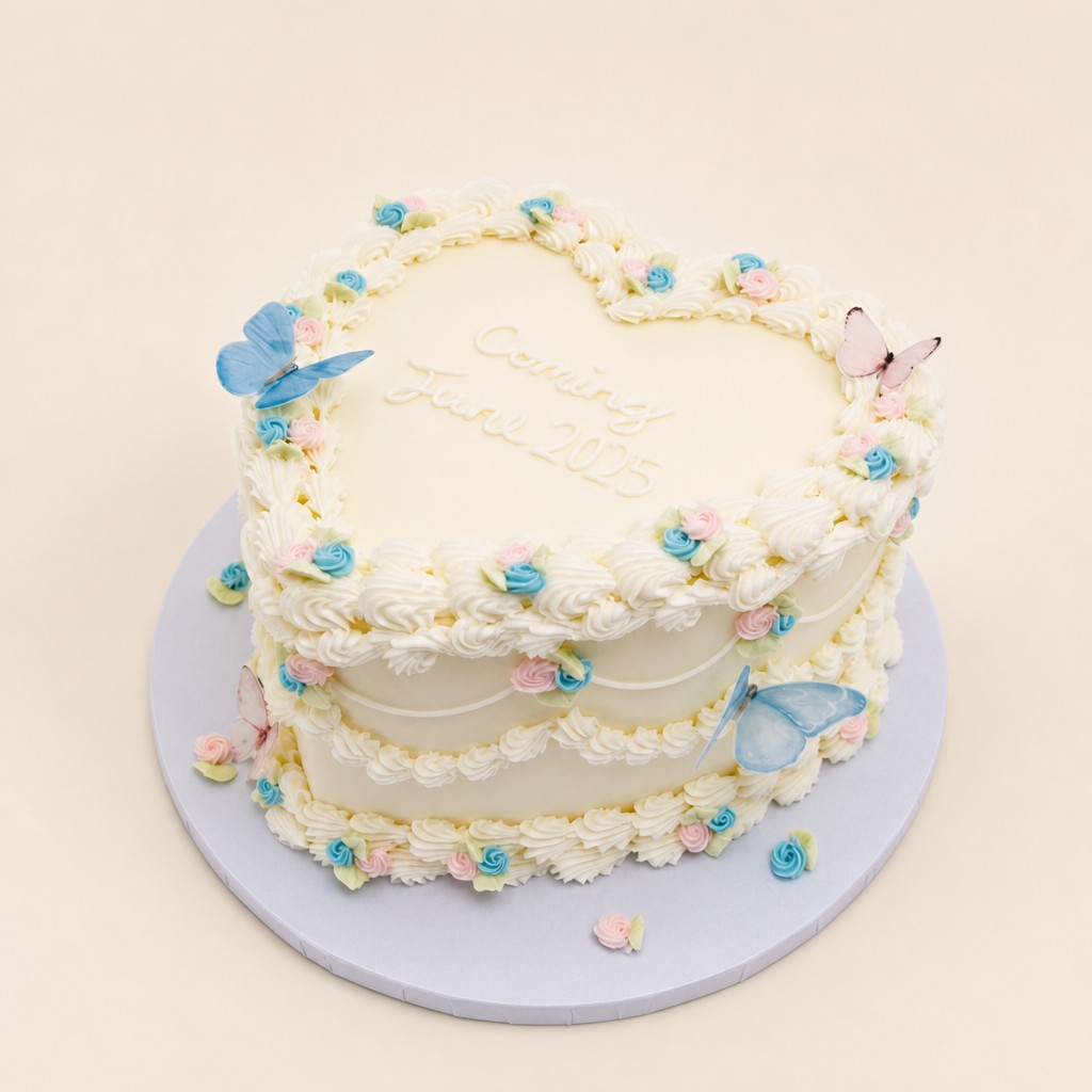 Baby shower cake by Sweet Escape Cake Company, Indianapolis