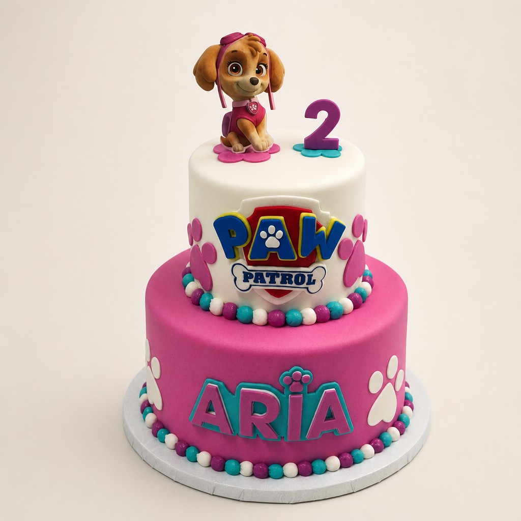 Birthday cake by Sweet Escape Cake Company, Indianapolis