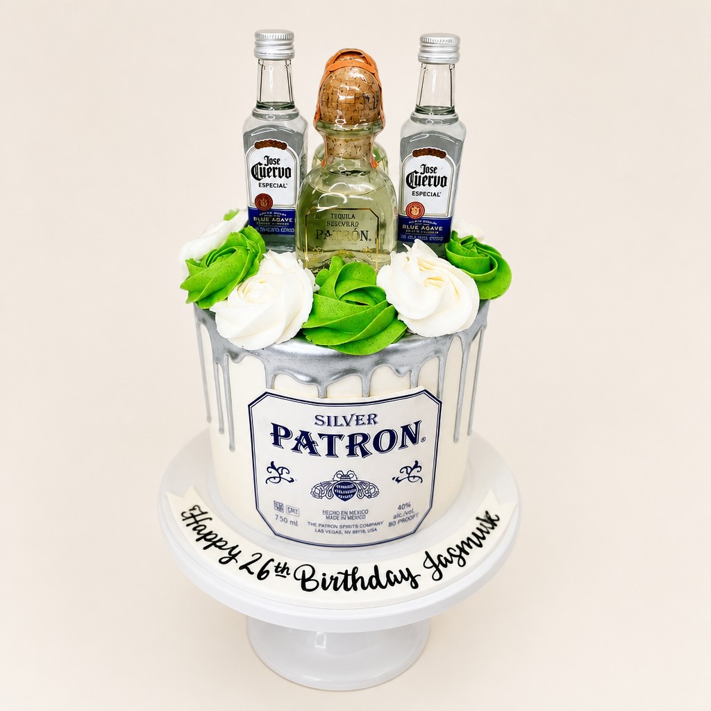 Birthday cake by Sweet Escape Cake Company, Indianapolis