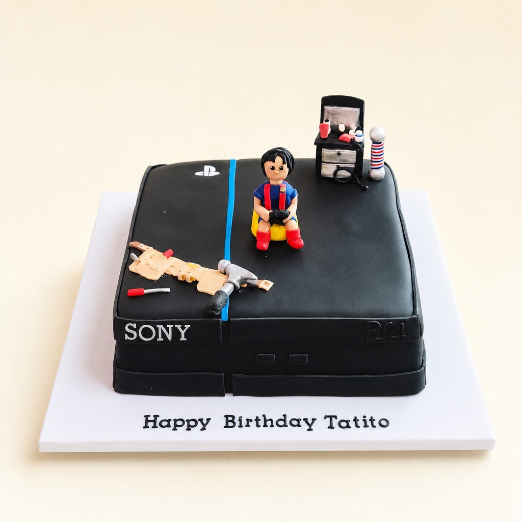 Birthday cake by Sweet Escape Cake Company, Indianapolis