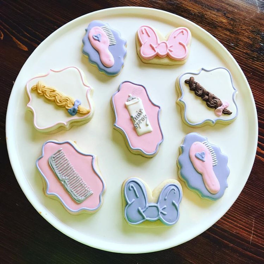 Decorated cookies by Sweet Escape Cake Company, Indianapolis