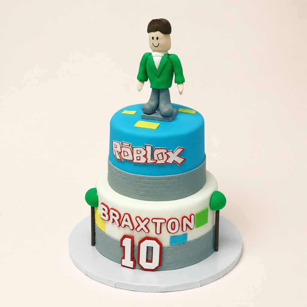 Birthday cake by Sweet Escape Cake Company, Indianapolis