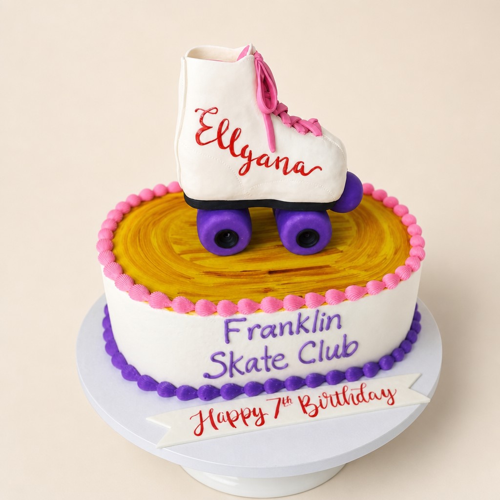 Birthday cake by Sweet Escape Cake Company, Indianapolis