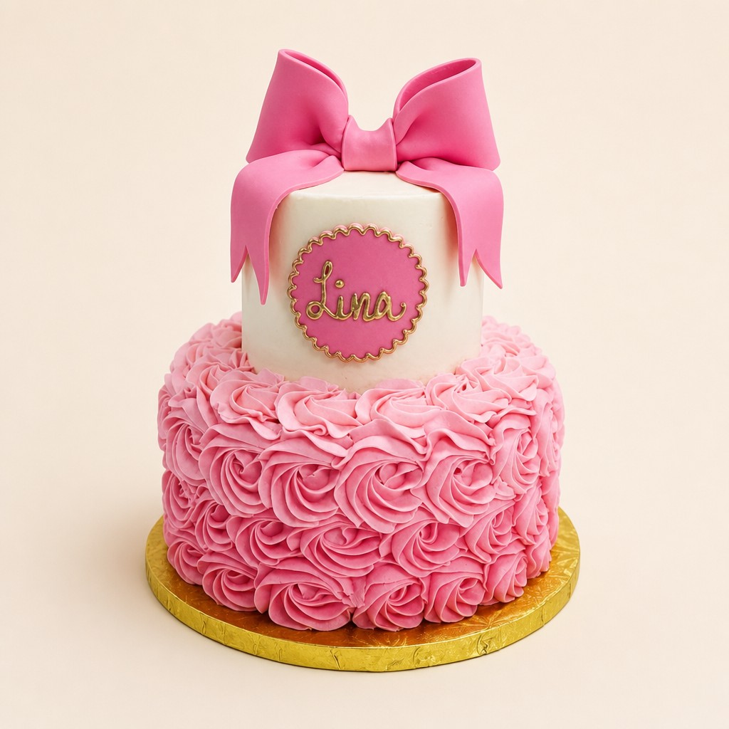 Birthday cake by Sweet Escape Cake Company, Indianapolis