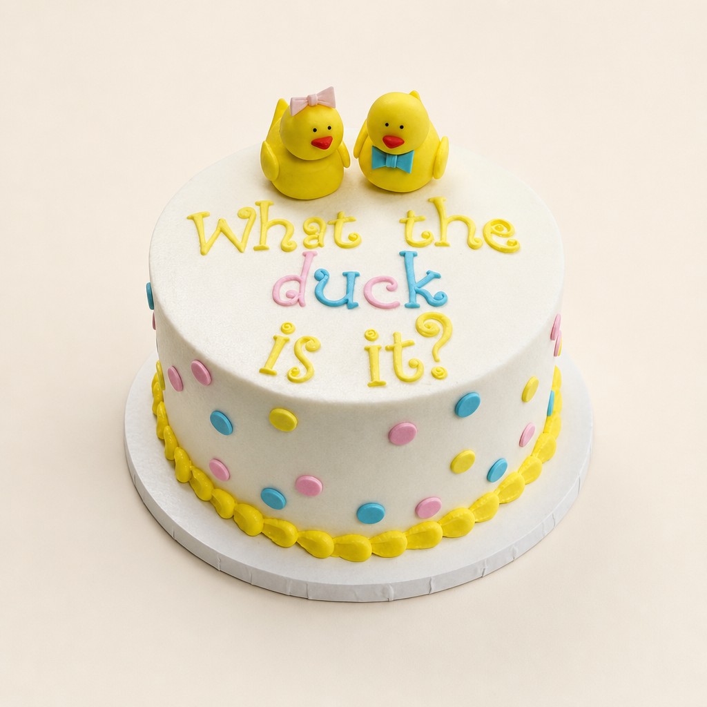 Baby shower cake by Sweet Escape Cake Company, Indianapolis
