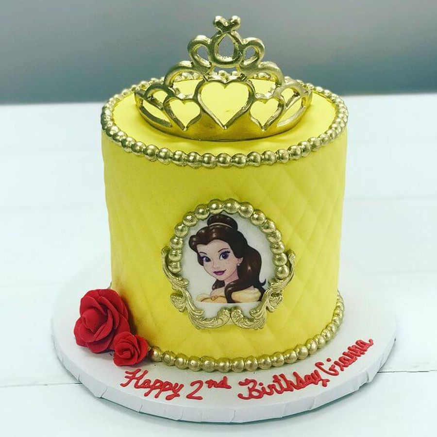 Birthday cake by Sweet Escape Cake Company, Indianapolis
