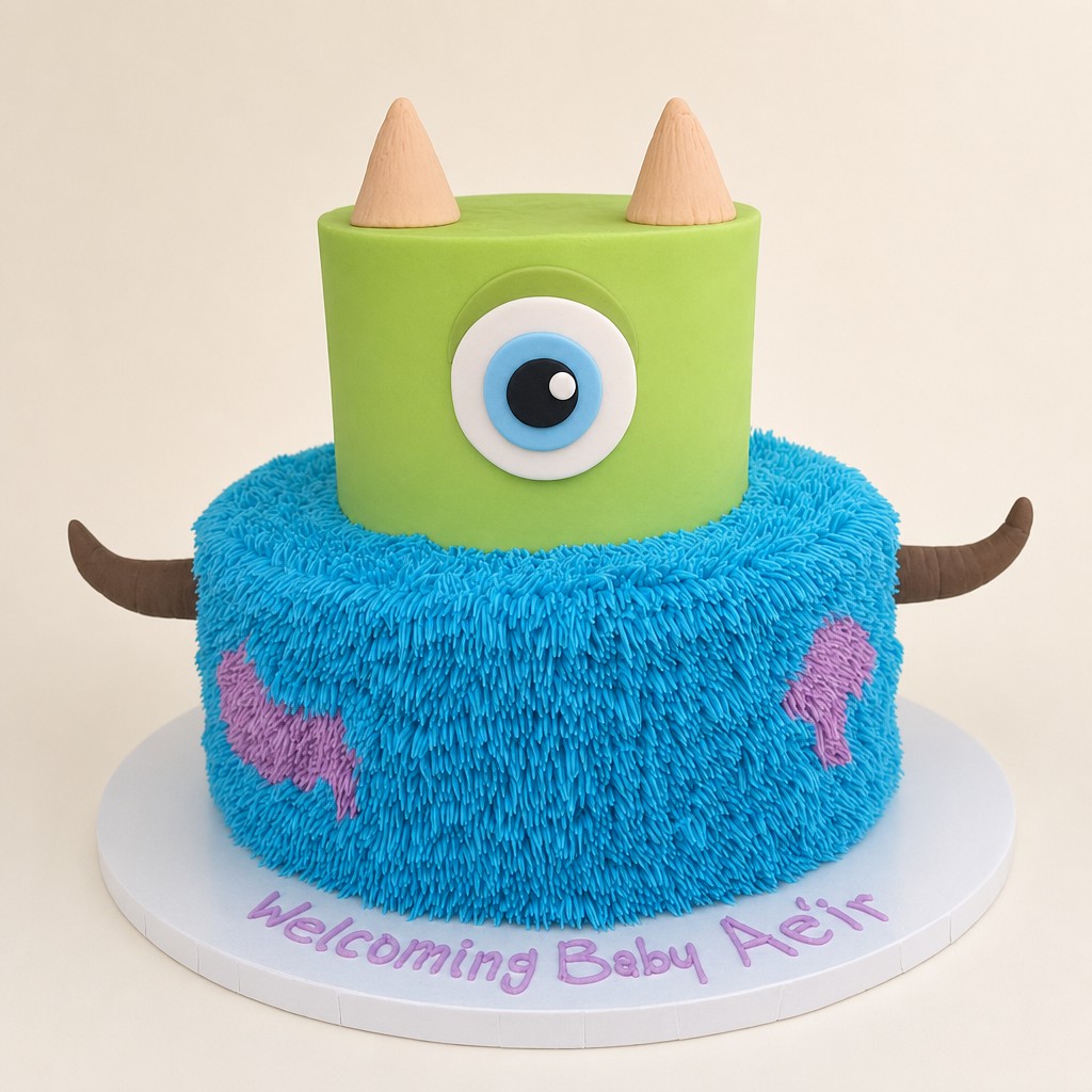 Baby shower cake by Sweet Escape Cake Company, Indianapolis