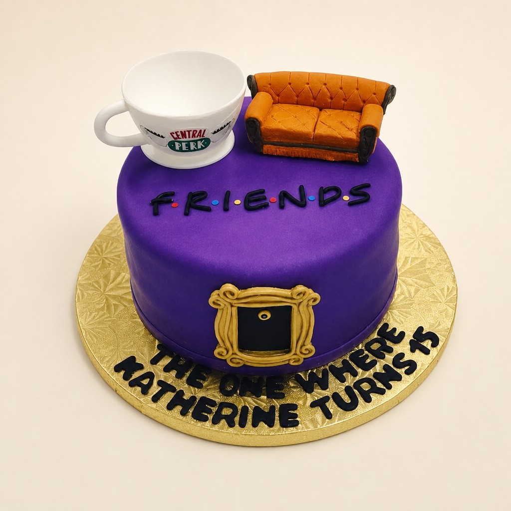 Birthday cake by Sweet Escape Cake Company, Indianapolis