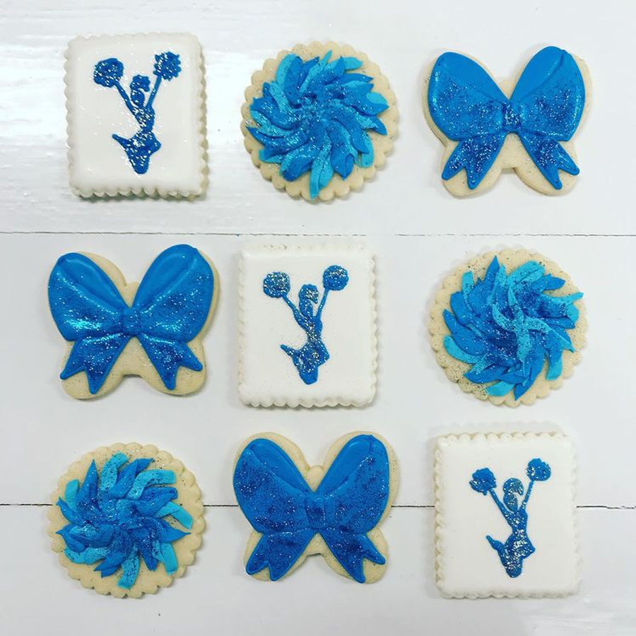 Decorated cookies by Sweet Escape Cake Company, Indianapolis