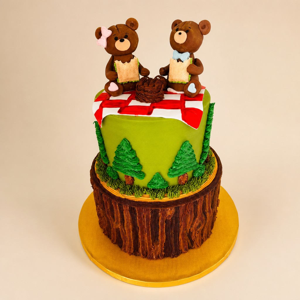 Baby shower cake by Sweet Escape Cake Company, Indianapolis