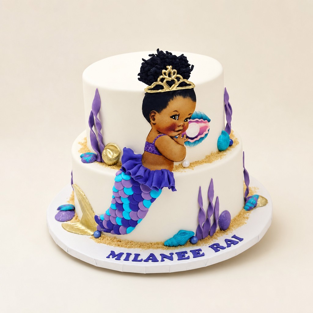 Birthday cake by Sweet Escape Cake Company, Indianapolis