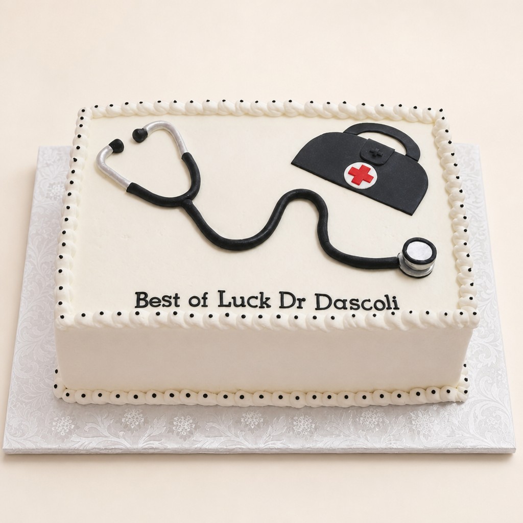 Retirement cake by Sweet Escape Cake Company, Indianapolis