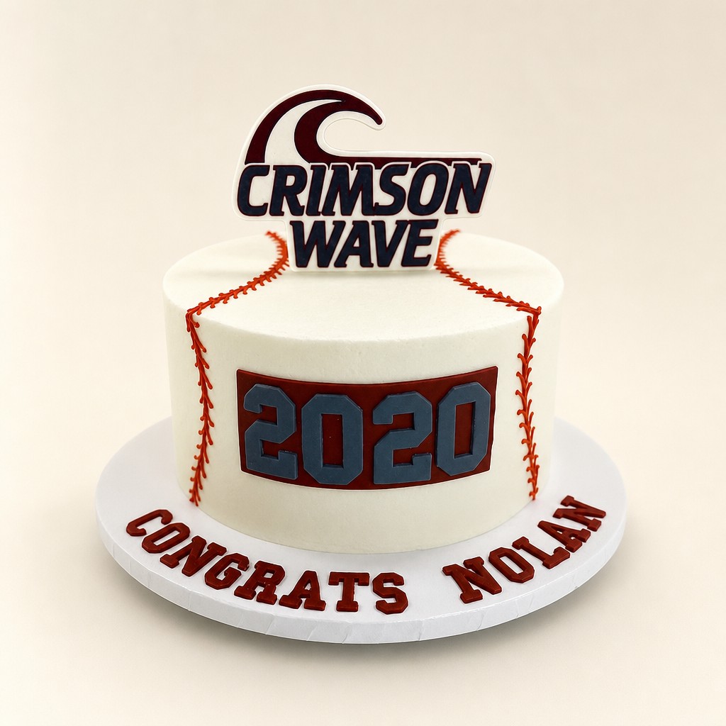Graduation cake by Sweet Escape Cake Company, Indianapolis