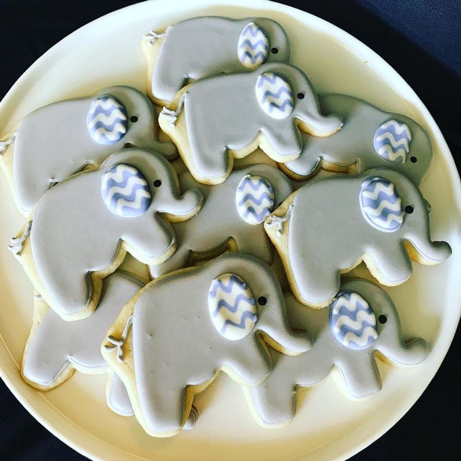 Decorated cookies by Sweet Escape Cake Company, Indianapolis