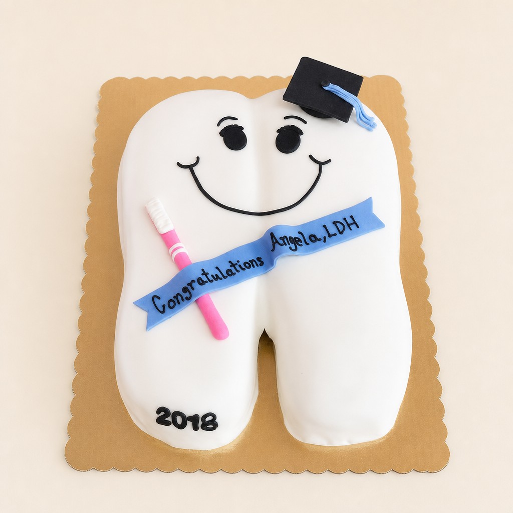 Graduation cake by Sweet Escape Cake Company, Indianapolis