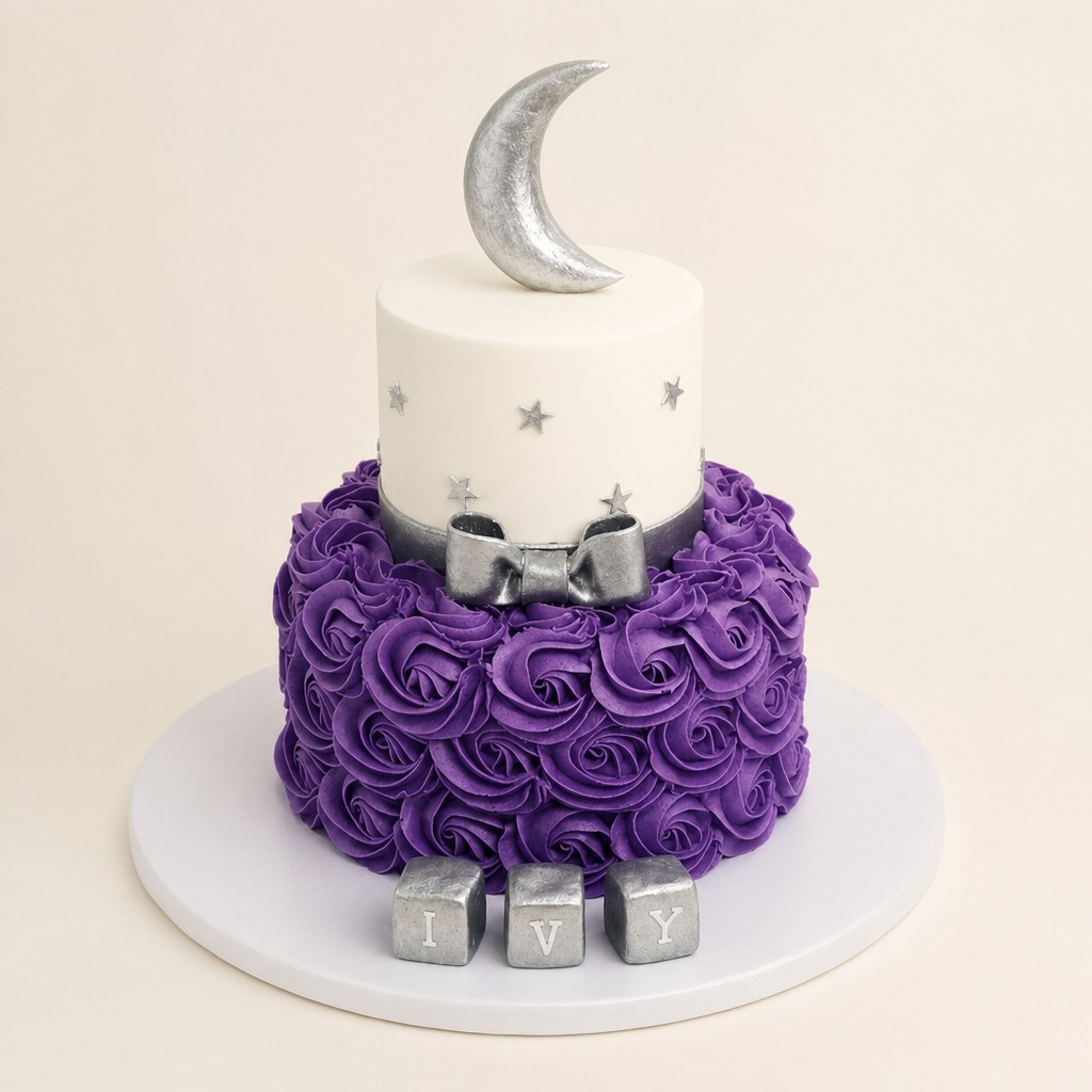 Baby shower cake by Sweet Escape Cake Company, Indianapolis