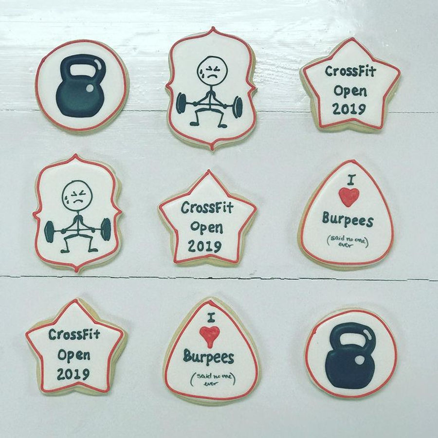 Decorated cookies by Sweet Escape Cake Company, Indianapolis