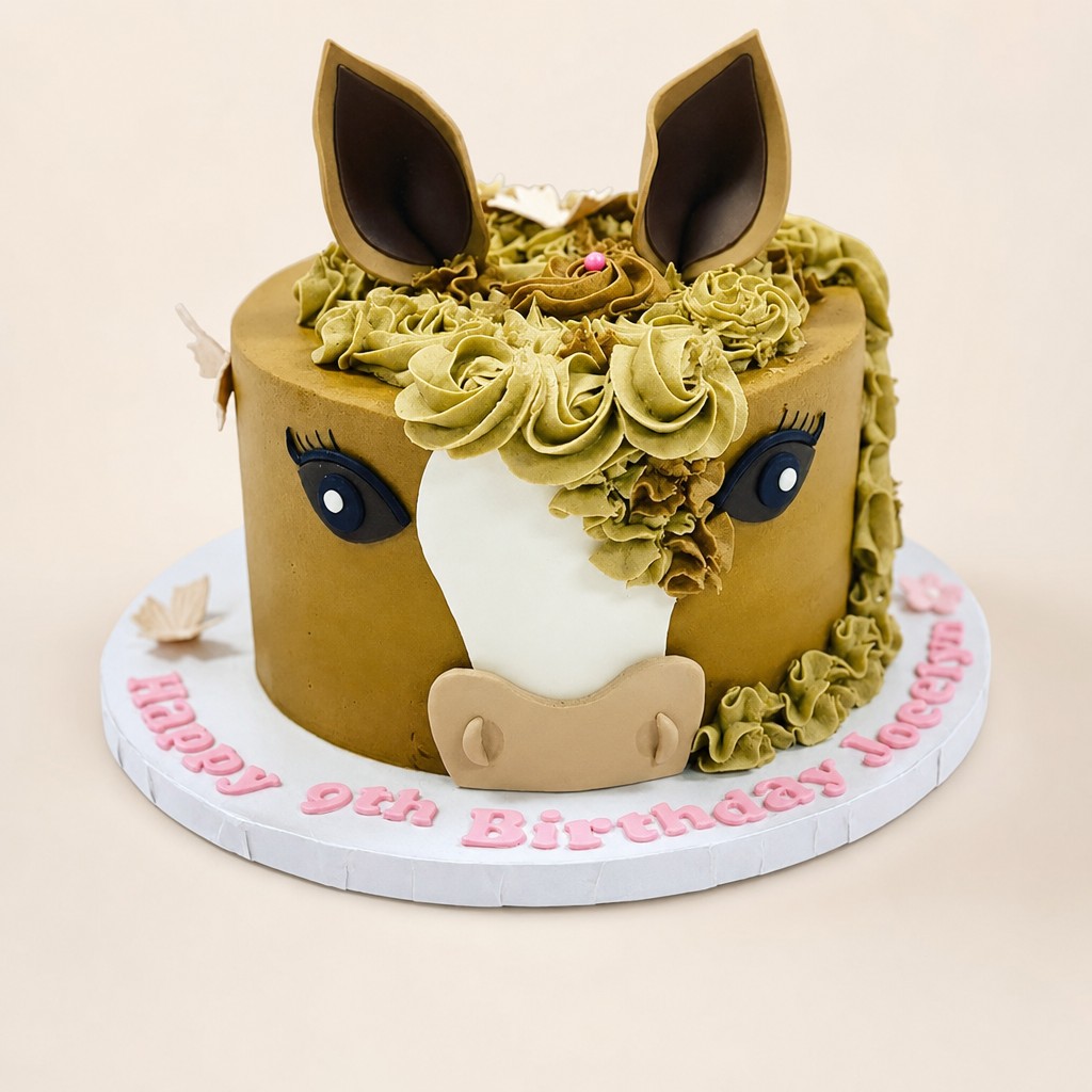 Birthday cake by Sweet Escape Cake Company, Indianapolis