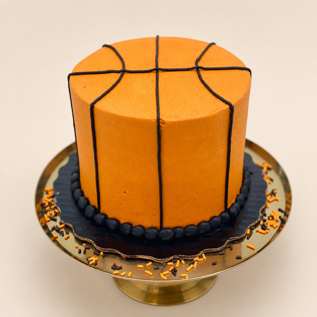 Birthday cake by Sweet Escape Cake Company, Indianapolis