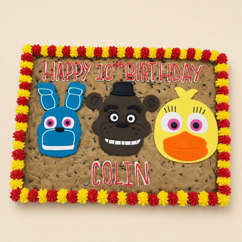 Cookie cake by Sweet Escape Cake Company, Indianapolis