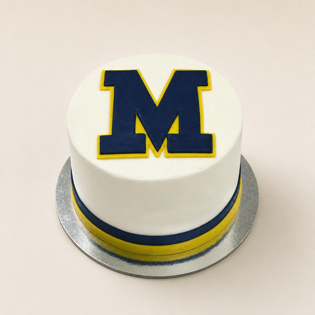 Graduation cake by Sweet Escape Cake Company, Indianapolis