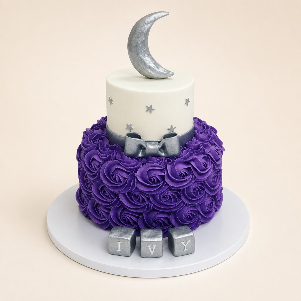 Baby shower cake by Sweet Escape Cake Company, Indianapolis