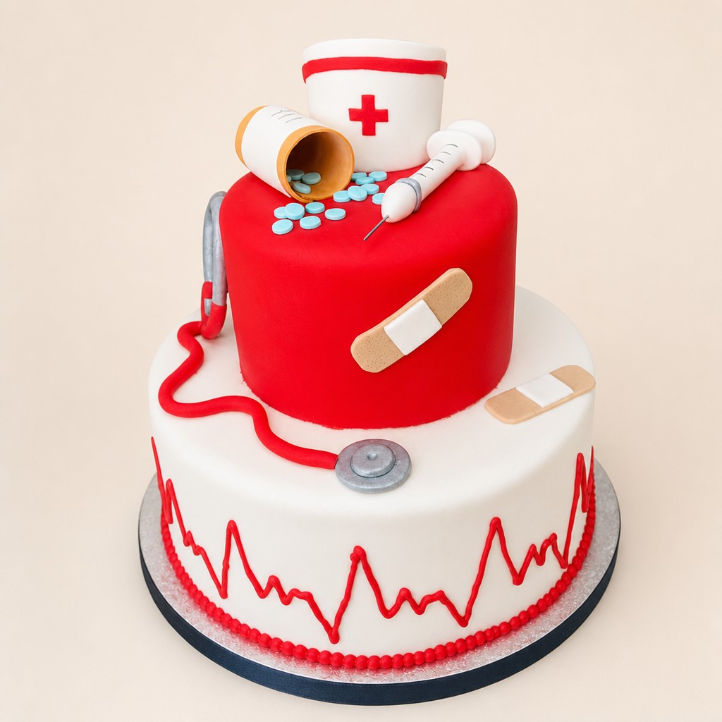 Graduation cake by Sweet Escape Cake Company, Indianapolis